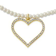 Heidi Daus Inspirational 18" Pavé Drop Necklace