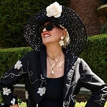 Heidi Daus Shell-Tastic Crystal-Accented Drop Earrings