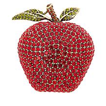 Heidi Daus "Teacher's Pet" Crystal Apple Pin