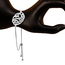 Heights Jewelers Sterling Silver Personalized Monogram Bracelet