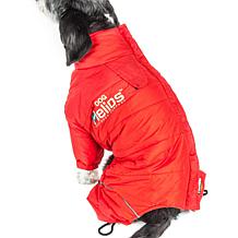 Helios Thunder-crackle Full-Body Waded-Plush Reflective Dog Jacket