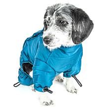 Helios Thunder-crackle Full-Body Waded-Plush Reflective Dog Jacket