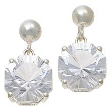 Herkimer Mines "Diamond" Quartz Faceted Drop Earrings