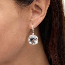 Herkimer Mines "Diamond" Quartz Large Stone Drop Earrings