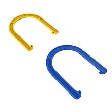 Hey! Play! 2-in-1 Outdoor Horseshoe and Ring Toss