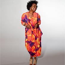 HFR x Megan Renee Textured Matte Jersey Knit Caftan