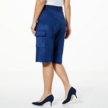 HFR x Undra Celeste Faux Suede Cargo Short