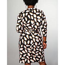 HFR x Undra Celeste Jersey Knit Faux Wrap Dress