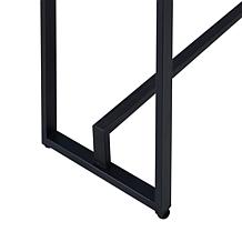 Holly & Martin Macen Narrow Console - Distressed White/Black