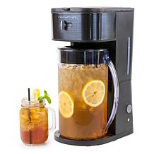 HomeCraft 3-Quart Black Café' Ice Iced Coffee and Tea Brewing System