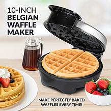 Uncanny Brands Black WWE Championship Belt American Waffle Maker