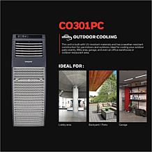 Honeywell 830 CFM Outdoor Portable Evaporative Cooler with Remote