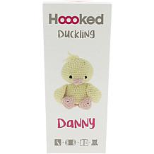 Hoooked Duckling Danny Yarn Kit w/Eco Brabante Yarn - Yellow & Peach