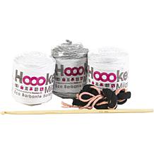 Hoooked Lamb Lewy Yarn Kit with Eco Brabante Yarn - White and Gray