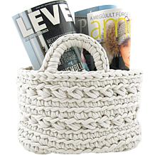 Hoooked Revisto Basket Kit with Zpagetti Yarn - Off White