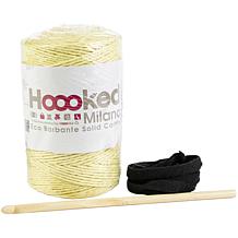 Hoooked Ziggy Giraffe Kit with Eco Barbante Yarn - Popcorn
