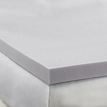 Hotel Laundry® Hypoallergenic Charcoal 2.5" Memory Foam Topper Full