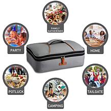 HOTLOGIC Portable Casserole Expandable Max Oven XP - Gray