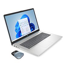HP 17" AMD Ryzen 3 8GB RAM 256GB SSD Touchscreen Laptop Bundle w/Mouse