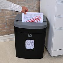 HP CC16 16-Sheet Crosscut Paper Shredder with Slide Top