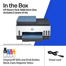 HP Smart Tank 7600 Series All-in-One Color Printer with 2 Years of Ink
