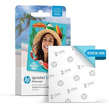 HP Sprocket 20-pk. 3.5" x 4.25” Zink Photo Paper