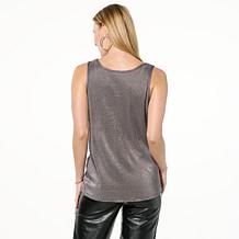 HUE 2-piece Shimmer Wrap and Tank Set