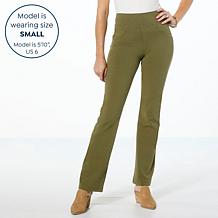 HUE Game-Changing Straight Leg Denim Pant