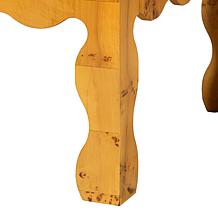 Huxley Natural Burl Wood Coffee Table