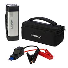 iDeaPLAY 27KmAh Jumpstarter/Power Station w/Cables, AC Adapter & Case