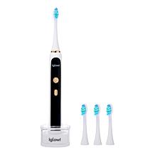 iGlow Rechargeable Sonic Toothbrush with Brush Heads