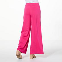 IMAN Global Chic All Day Elegance Wide-Leg Ponte Pant