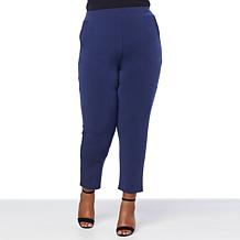 IMAN Global Chic Ankle Pant with Pockets