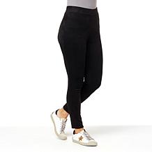 IMAN Global Chic Faux Suede Pull-on Pant
