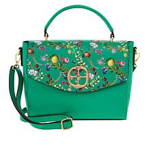 IMAN Global Chic Interchangeable Flap Satchel