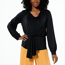 IMAN Global Chic Jersey Knit Shrug with Matching Tank