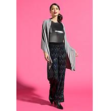 IMAN Global Chic Knit Sequin Pull-On Pant