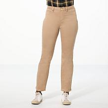 IMAN Global Chic Perfect Fit 360 Straight Leg Ankle Jean