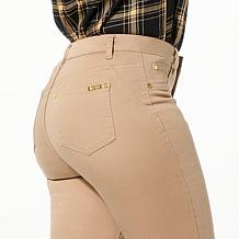 IMAN Global Chic Perfect Fit 360 Straight Leg Ankle Jean