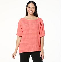 【2plan】Deep press ribbed warm t UltraLite Long-Sleeve Rib-Knit Top | Old Navy