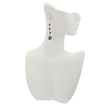 Imperial Pearls Baroque Cultured Tahitian Pearl and Garnet Earrings