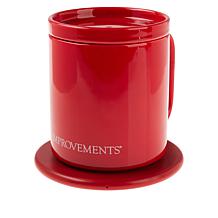Improvements 2-in-1 Mug with Warmer and Phone Wireless Charger