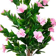 Improvements 3' Faux Hibiscus Tree