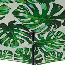 Improvements 9' Double-Layer Printed Patio Umbrella with Base