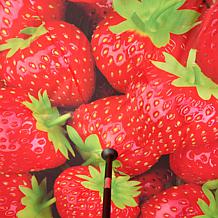 Improvements 9' Double-Layer Printed Patio Umbrella with Base