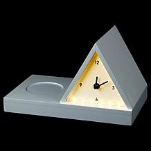 Improvements Book Rest Clock w/Light and Storage 2-pack