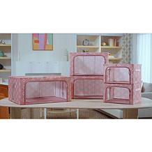 Improvements Collapsible Storage Bins 5-piece Set