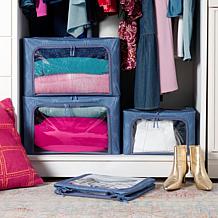 Improvements Collapsible Storage Bins - Set of 4