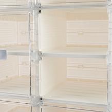 Improvements Collapsible Storage Cabinet with Doors