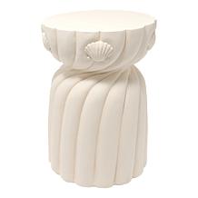 Improvements Nautical Seashell-Design Accent Table